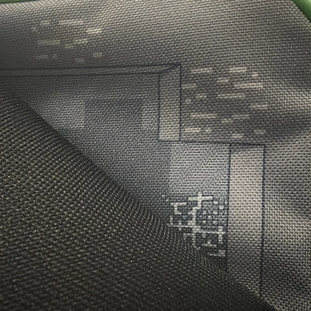 Minecraft Creeper Insulated Lunch Bag Green Black Gray Polyester School Travel